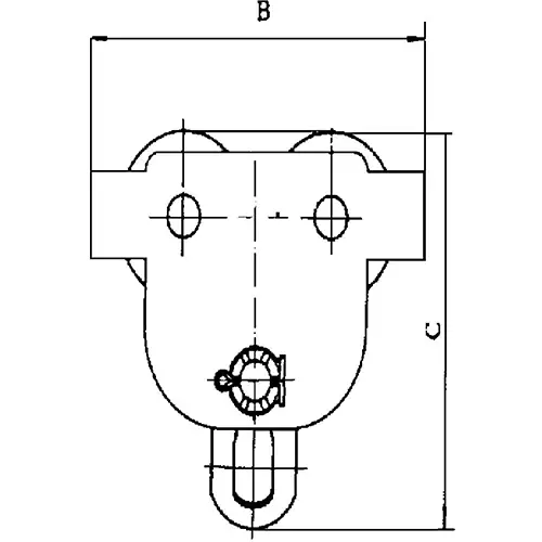 5 Ton SBT Series Manual Trolley – Heavy Duty