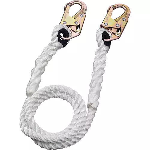 Rope Restraint Lanyard – Body Snap/Anchor Snap – 6 '