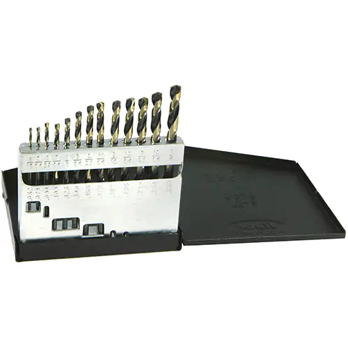 13PC NITRO DRILL SET 1/16-1/4 BY 64TH