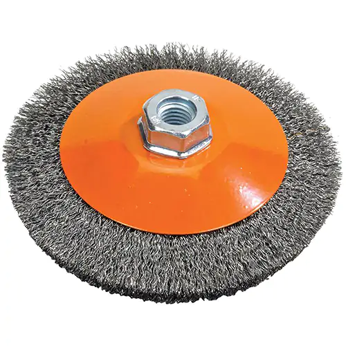 WALTER 5 X 5/8 CRIMPED SAUCER BRUSH