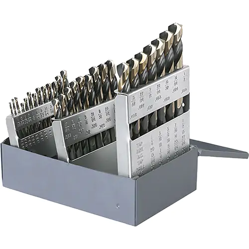 29PC 1/16-1/2X64 1604 BLK&GLD HD JOB SET