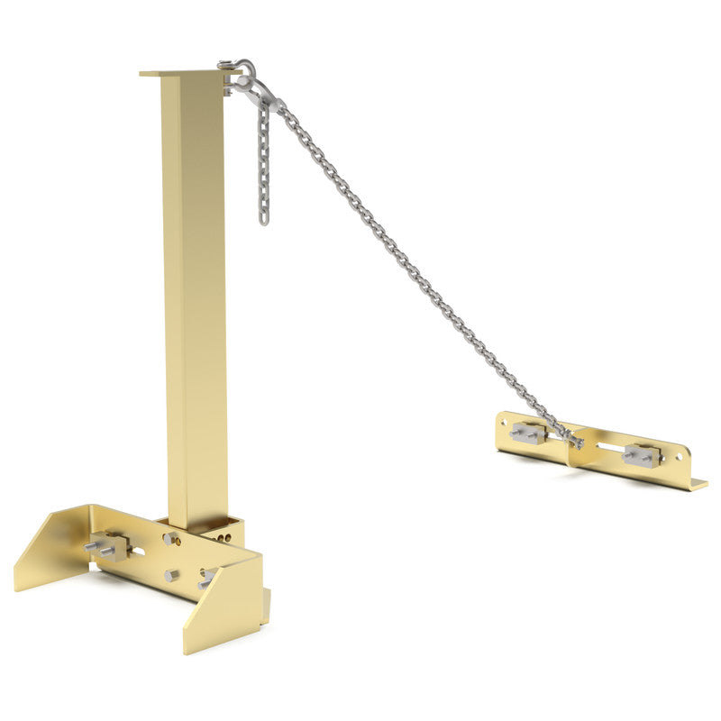 STRAIGHT RUN FIXED STANCHION (2 BRACKETS