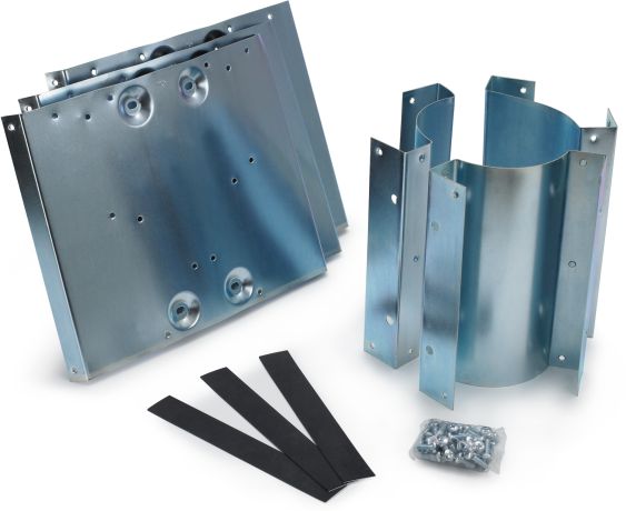 Bradley Wash Fountain Adapter Kit – Vented (Mounts 3 dispensers on 2" pipe) for GOJO® PRO™ TDX™ System