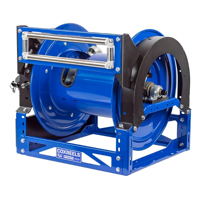 Coxreels Air Motor #4 Hybrid Frame Hose Reel: 1" I.D., 130' less hose, 3000 PSI