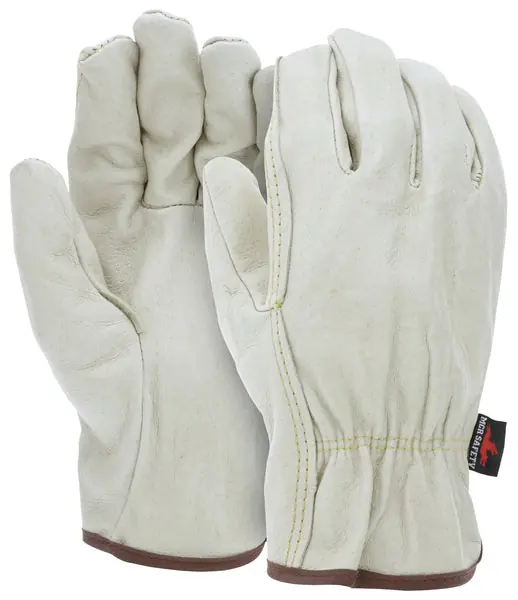 MCR Safety Gloves Prem Pig Grain Driver w/Straight Thumb (3410XL)