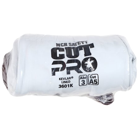 MCR Safety Gloves Prem Goat Grain Driver w/Kevlar Liner L (3601KL)