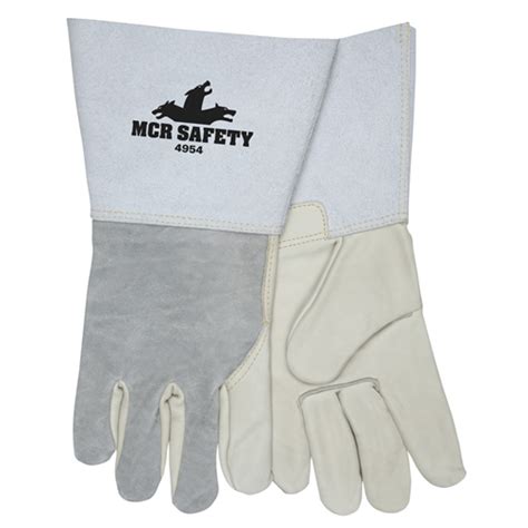 MCR Safety Gloves Reg Grade Cow Mig/Tig (4954S)