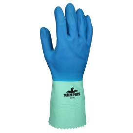 MCR Safety Gloves Flock Lined Nitrile/Latex Blend (5340S)