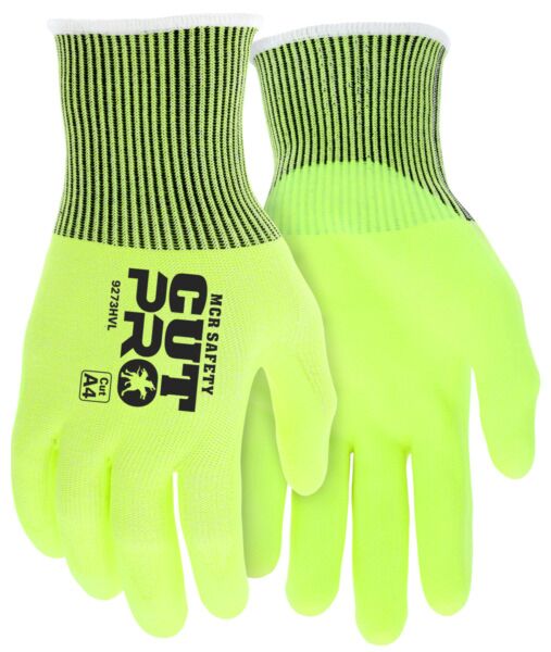 MCR Safety Gloves Cut Pro, 13ga HV HPPE PU XXL (9273PUXXL)