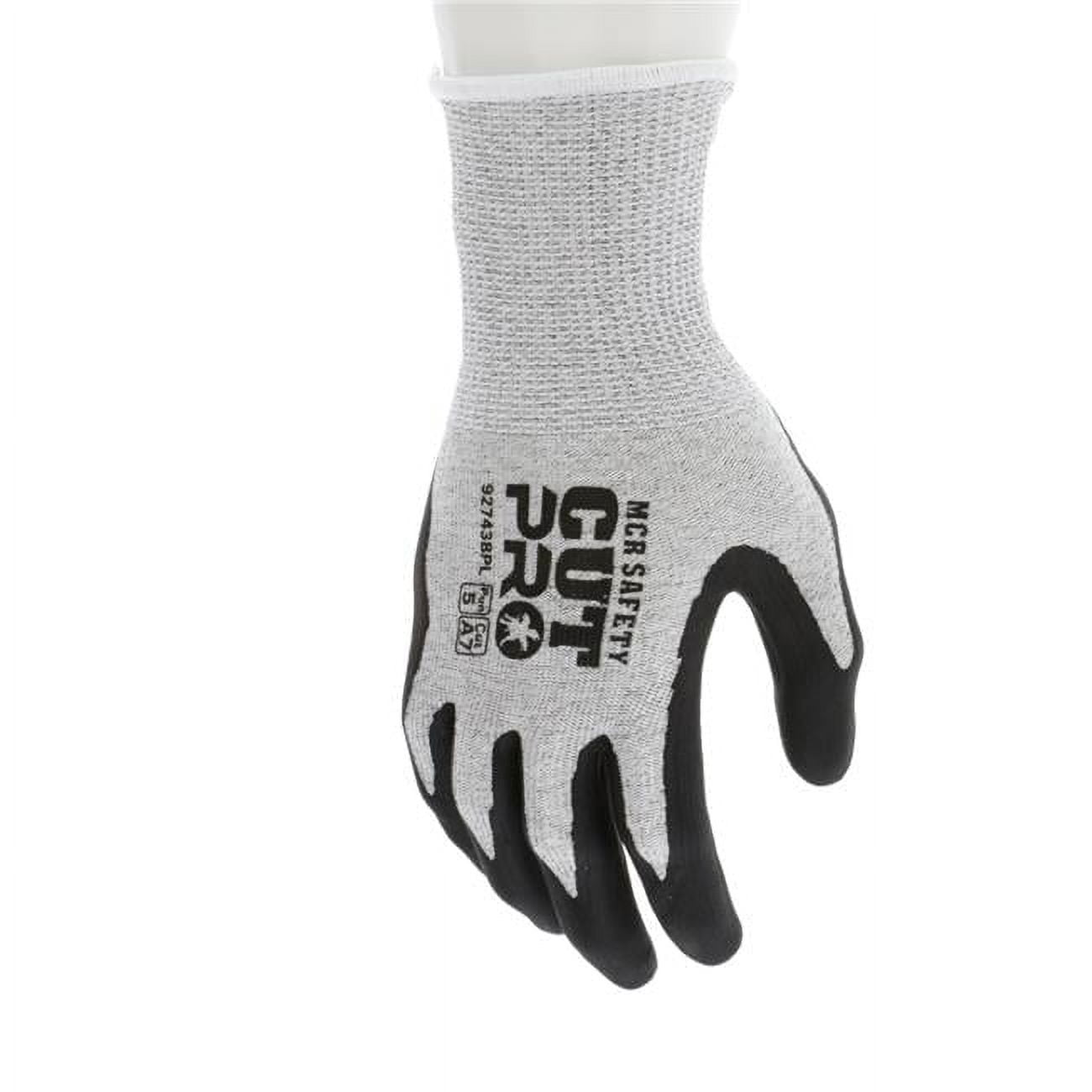 MCR Safety Gloves 13g Cut Pro, HPPE Steel, SPU XL (9273SPUXL)