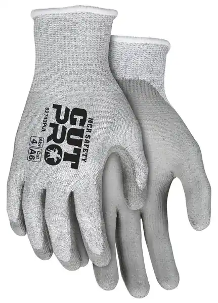 MCR Safety Gloves Cut Pro, 13ga HPPE,Latex L (92743LTL)