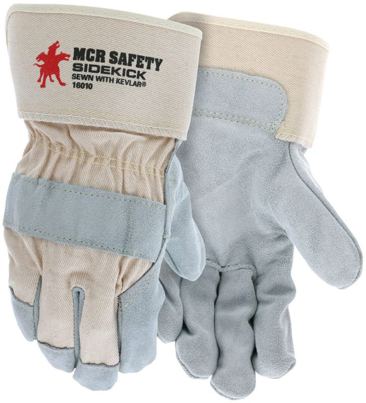 MCR Safety Gloves Kevlar With Leather Palm Economy (9380M)