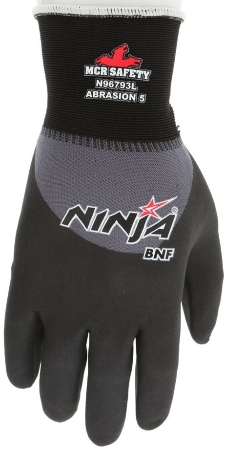 MCR Safety Gloves Ninja BNF, 15 G-3/4 coat XL (N96793XL)