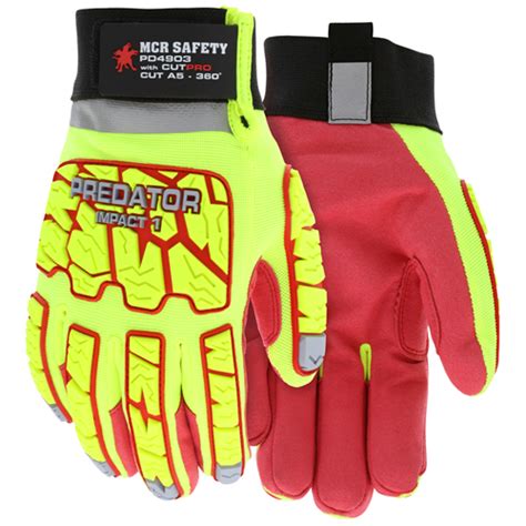 MCR Safety Gloves Predator Impact 1 CutPro 360 (PD4903L)