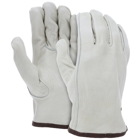 MCR Safety Gloves Cow Grain Drivers Glove w/Keystone Thumb (VP3211XXXL)