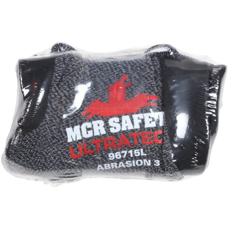MCR Safety Gloves S&P Nylon, Blk NF, Ltx Free,15g, VP XXL (VP96715XXL)