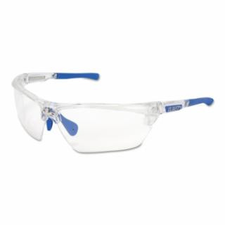 MCR Safety Glasses Dominator DM3 Clear Frame, Clear MAX6 (DM1320PF)