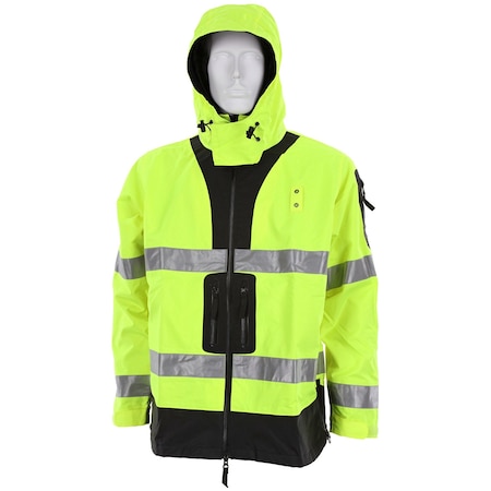 MCR Safety Garments UltraTech, Poly/PU Class 3 Jacket W/H XL (UT38JHXL)