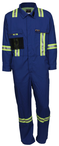 MCR Safety FR Garments Smit Brze Ryl Blu Trip Trim Cvrll 7 oz. (SBC203538)