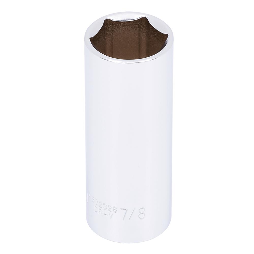 1/2" DR x 7/8" Deep Chrome Socket – 6 pt.