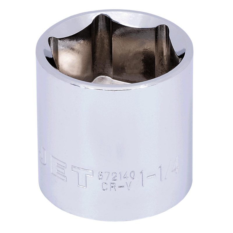 1/2" DR x 8mm Regular Chrome Socket – 6 pt.