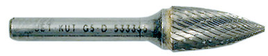 1/2" Jet-Kut® Tree Shape Bur (Pointed End)