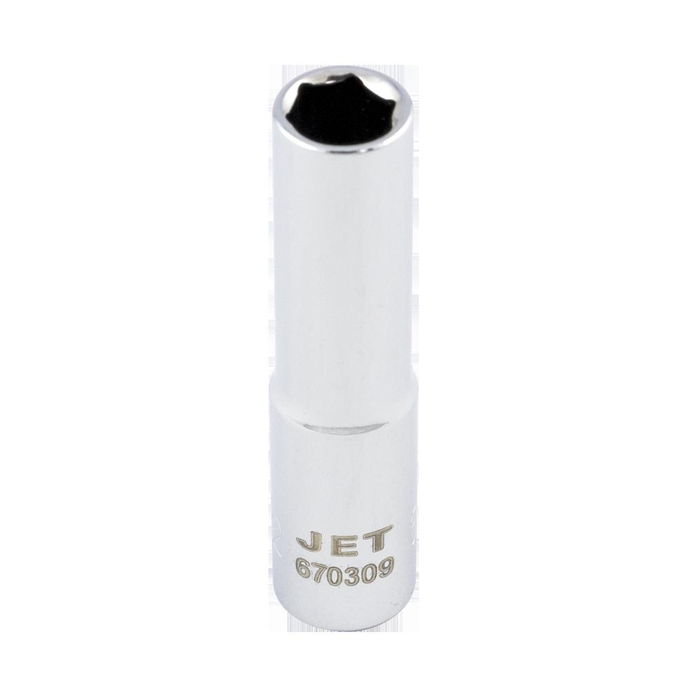 1/4" DR x 1/4" Deep Chrome Socket – 6 pt.