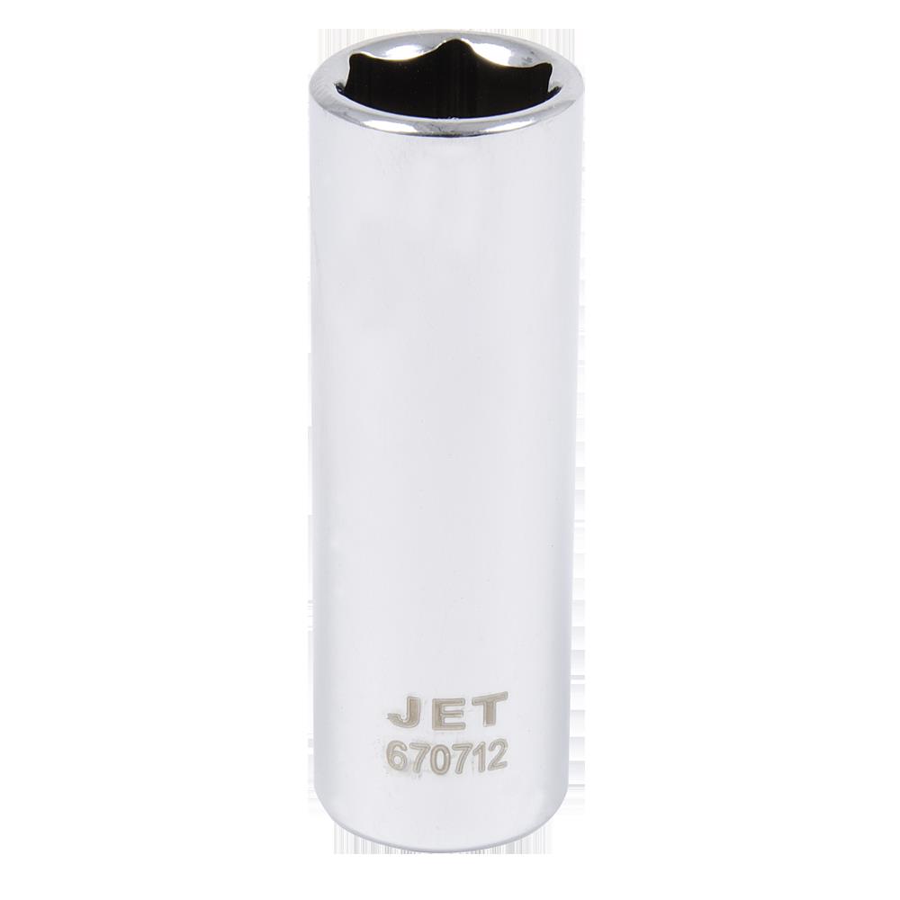 1/4" DR x 12mm Deep Chrome Socket – 6 pt.