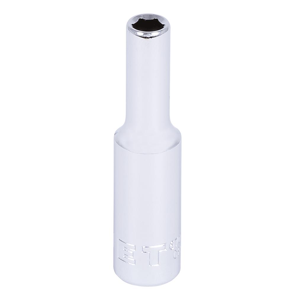 1/4" DR x 3/16" Deep Chrome Socket – 6 pt.