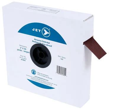 1-1/2" x 50 yards A240 Abrasive Cloth Roll