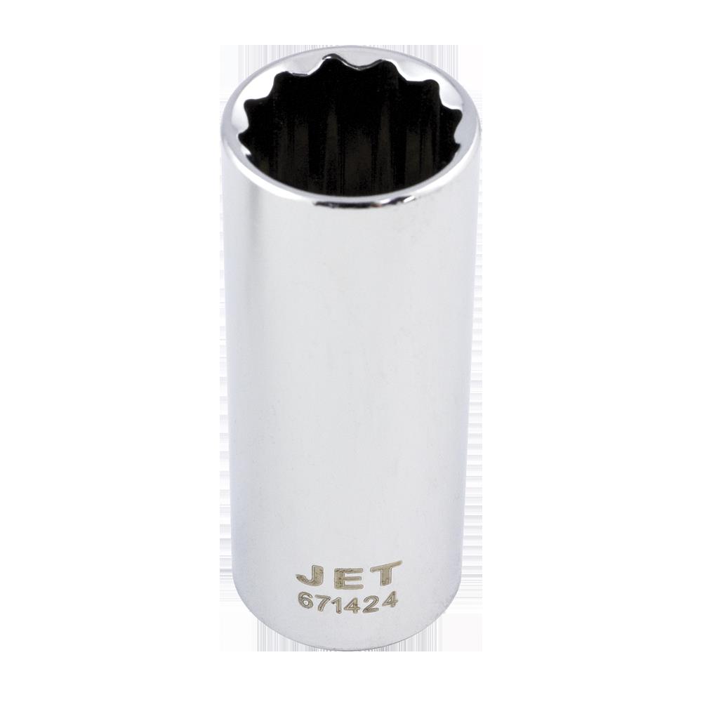 3/8" DR x 5/8" Deep Chrome Socket – 12 pt.