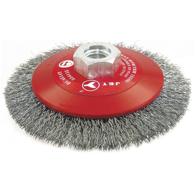 4-1/2 x 5/8-11NC Crimped Wire Brush – High Performance
