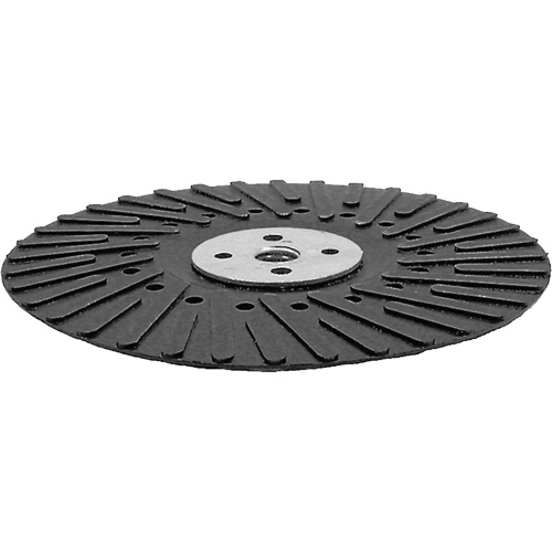 4-1/2" x 5/8"-11NC Turbo Style Back-Up Pad with Flange Nut