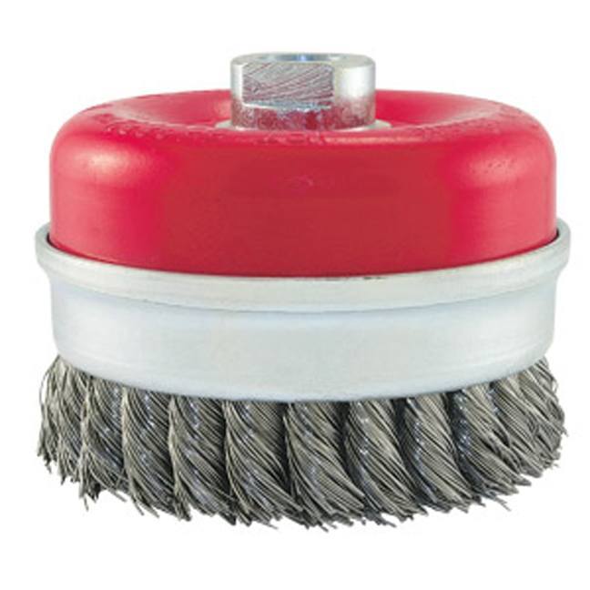 5 x 5/8-11 NC Knot Banded Cup Brush