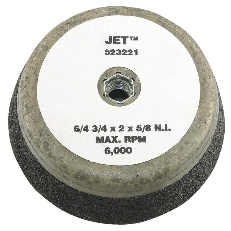 6 x 2 x 5/8-11NC A16 T11 Resin Bond Cup Wheel
