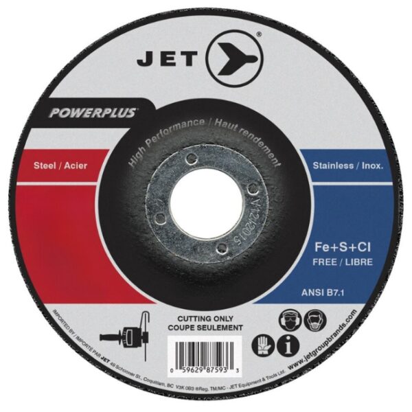 6 x 3/64 x 7/8" ZX60HP POWERPLUS T1 Cut-Off Wheel