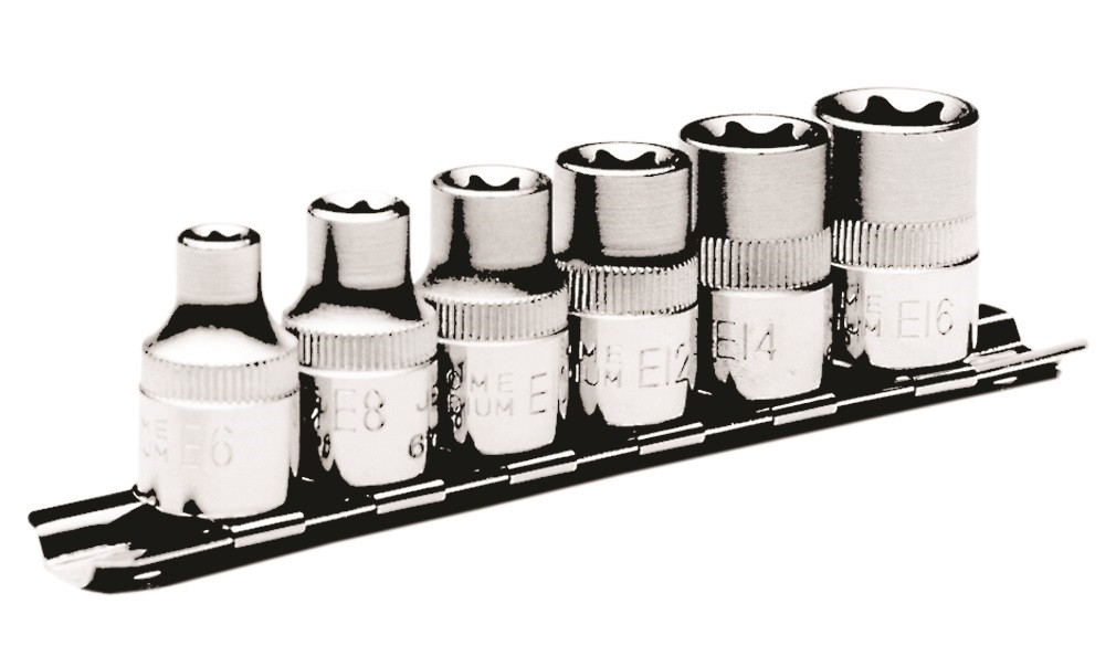 3/8" DR Deep External Torx® Socket Set – 6 pc