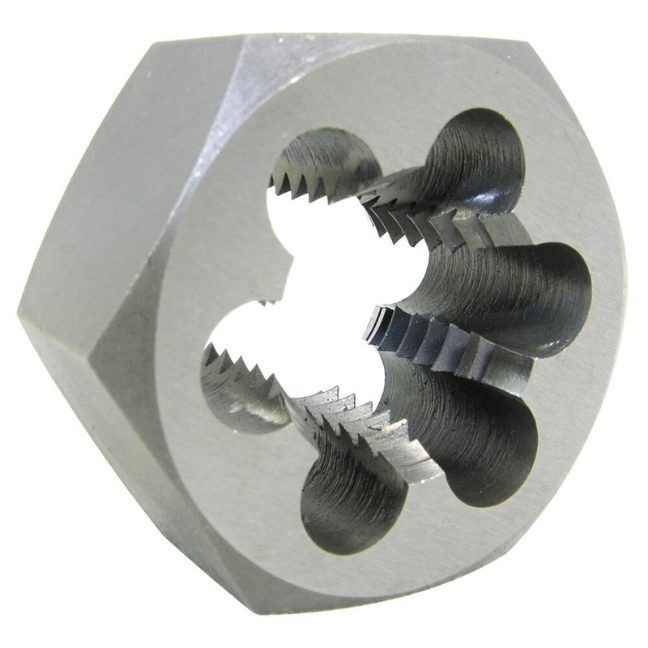 9mm-1 Alloy Steel Metric Hex Dies – 1" Hex