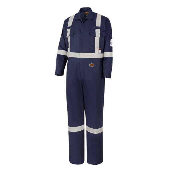 Flash-Gard® Welding Coveralls – Dual-Hazard Arc Flash & Flash Fire Protection – Navy – 56