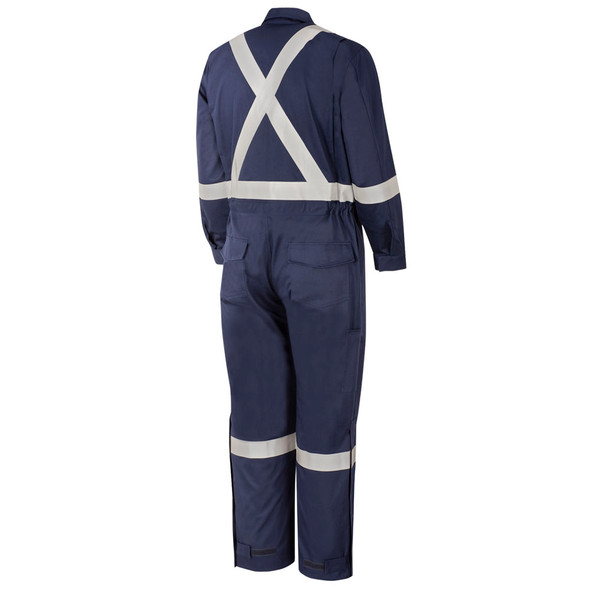Flash-Gard® Hi-Vis Welding Coveralls Tall – Dual-Hazard Arc Flash & Flash Fire Protection – Navy – 56