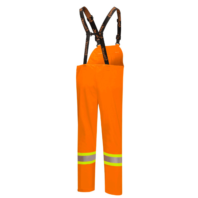 Hi-Vis FR/ARC-Rated Poly/Cotton Bib Pants – Waterproof – Hi-Vis Orange – S