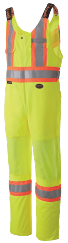 Hi-Vis Traffic Safety Overalls – Hi-Vis Yellow/Green – S