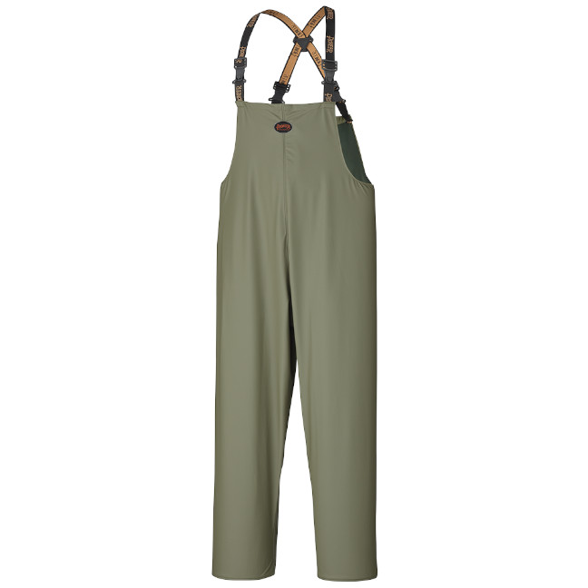 Bib Pants – Waterproof – PU Stretch – Olive – XL