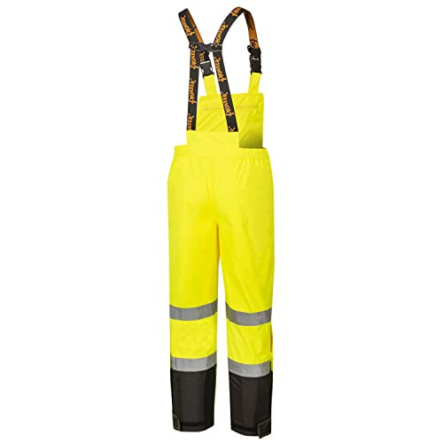 Nailhead Ripstop Tree Planter Bib Pants – 100% Waterproof – Yellow – 2XL