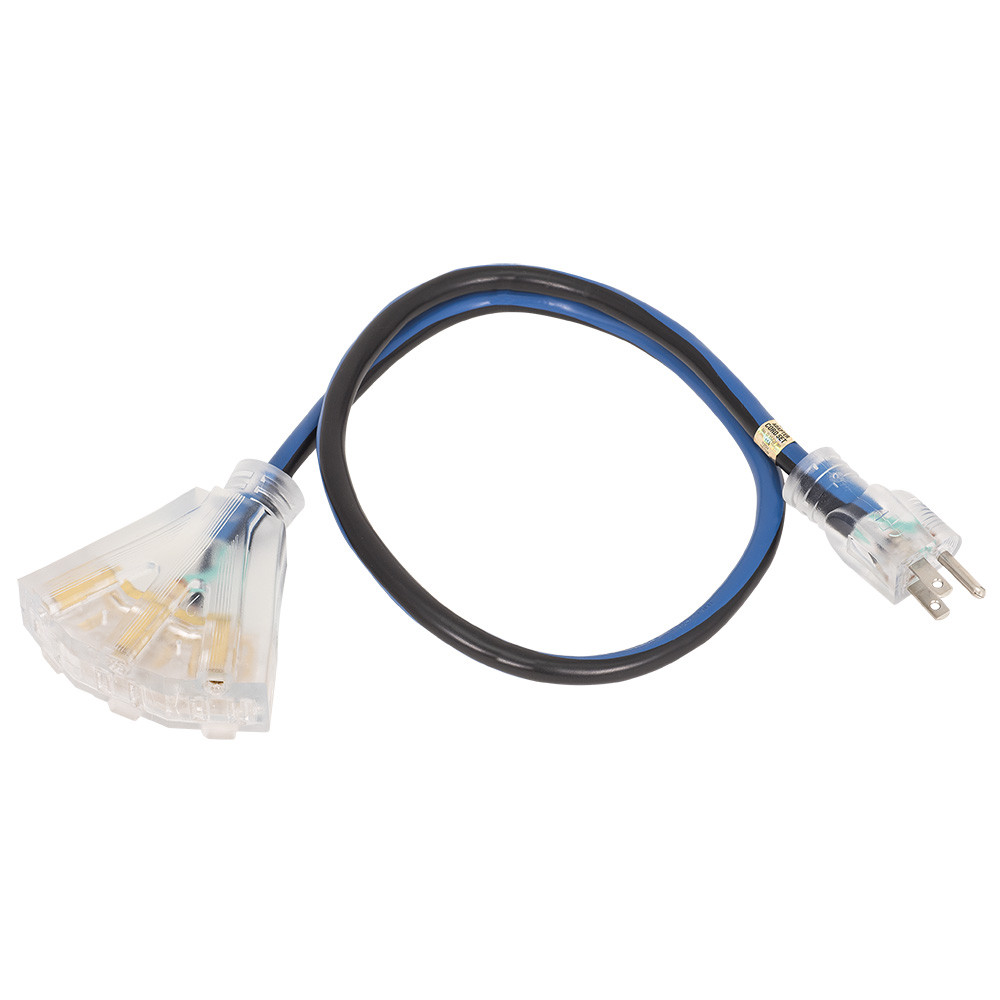 Contractor Grade 3' Adapter – Tri-Tap – 12 Gauge
