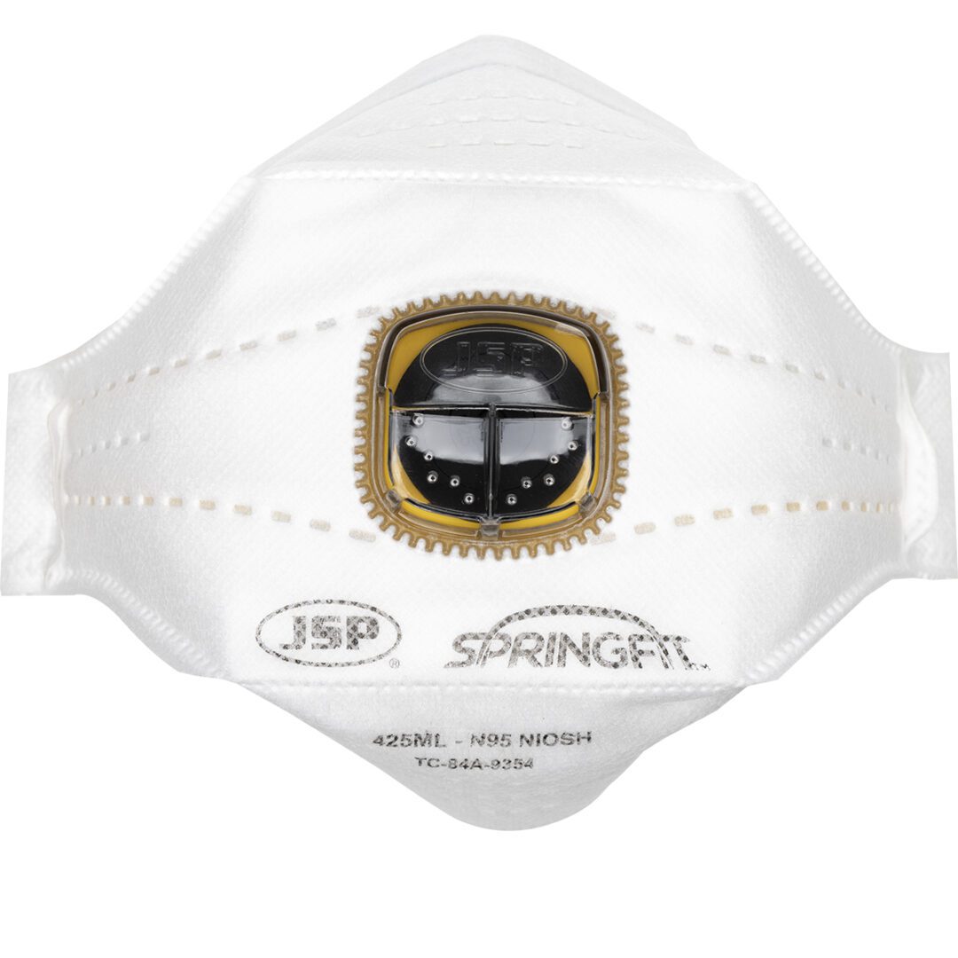 Premium N95 Flat Fold Disposable Respirator 10 Pack (White OS)
