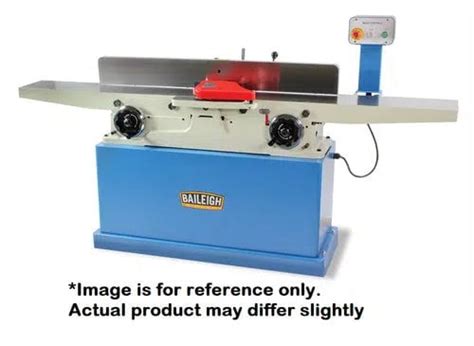 220V 1 Phase 2hp 8" Long Bed Jointer, 72" Table Length, 5000rpm, 3-1/4" Helical Insert Cutter Head