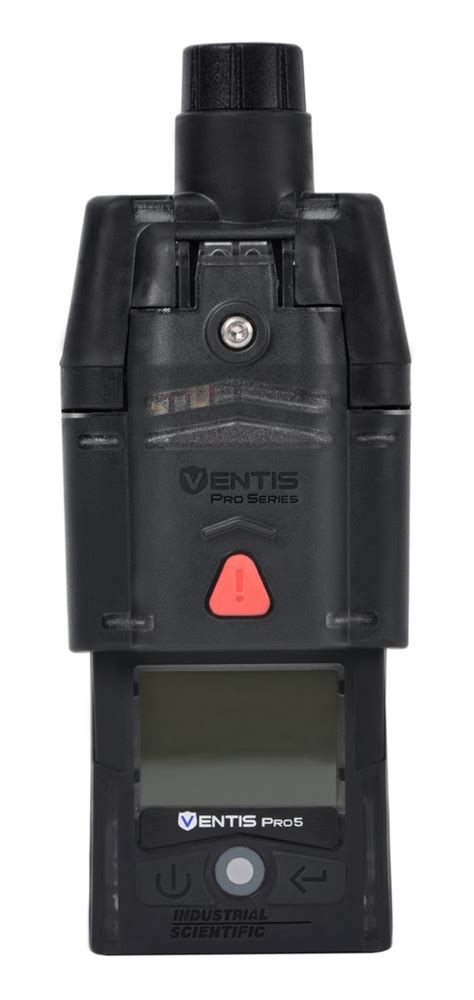 Industrial Scientific Ventis Pro5 Personal Gas Monitor, NH3, HCN, Li-ion Slim Extended Battery, No Pump, Orange, UL/CSA, English