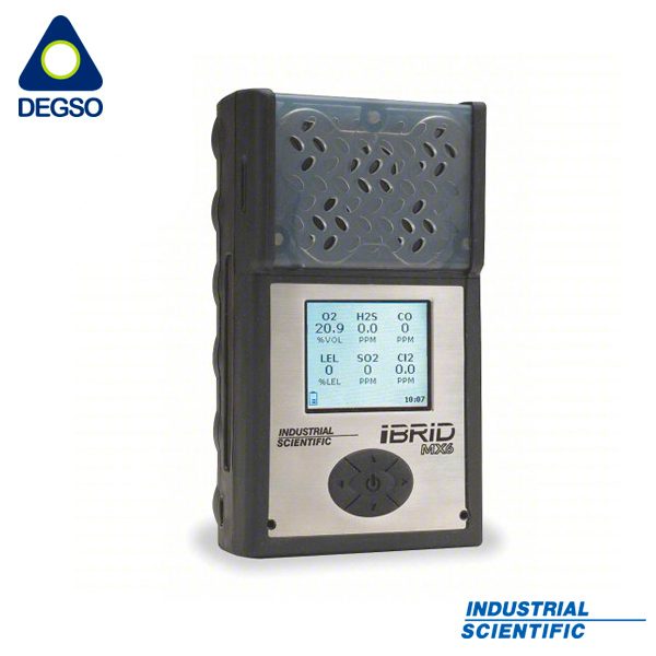 Industrial Scientific MX6,LEL,COSH,SO2,O2,NO2,LE,D,E