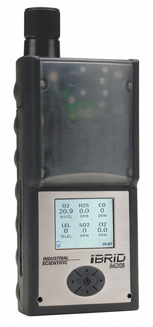 Industrial Scientific MX6,CH4,CO,O2,NO2,LEMSHA,D,E